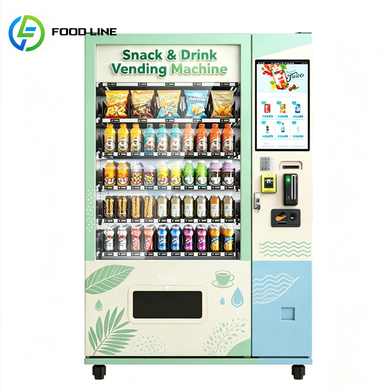 Food Snacks Business - Atıştırmalık Otomatı Akıllı Otomatik Şekerleme Yiyecek