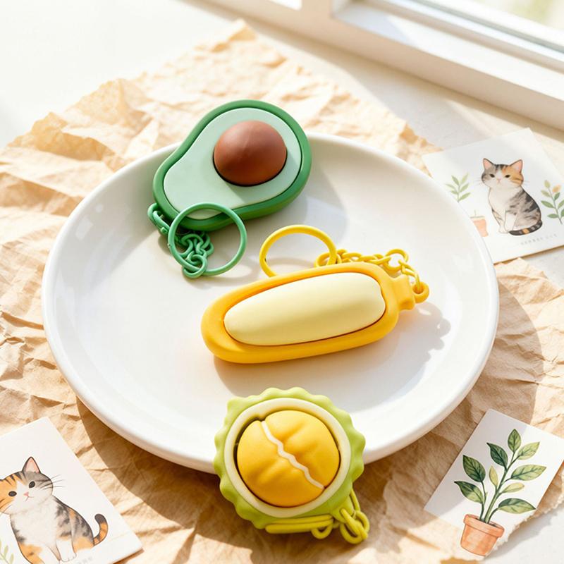 Food Zinc - 1 Adet Mini Gurme Anahtarlık Stres