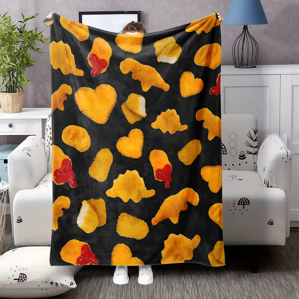 Foody Snacks - Yaratıcı Atıştırmalık Temalı Örtü, Yemek Tutkunları,