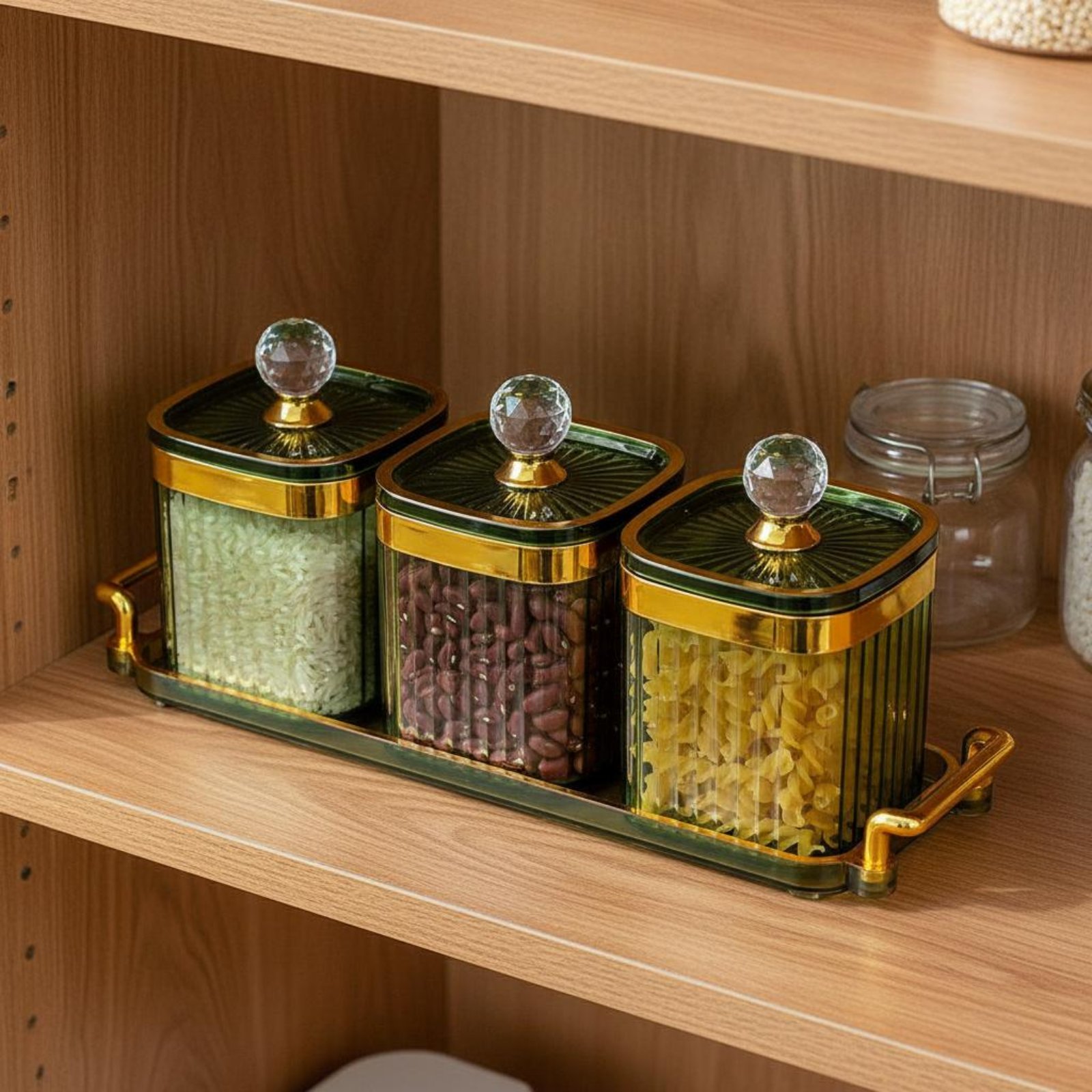 Food Snacks Candy - Dekoratif Atıştırmalık Saklama Kabı Seti Hava