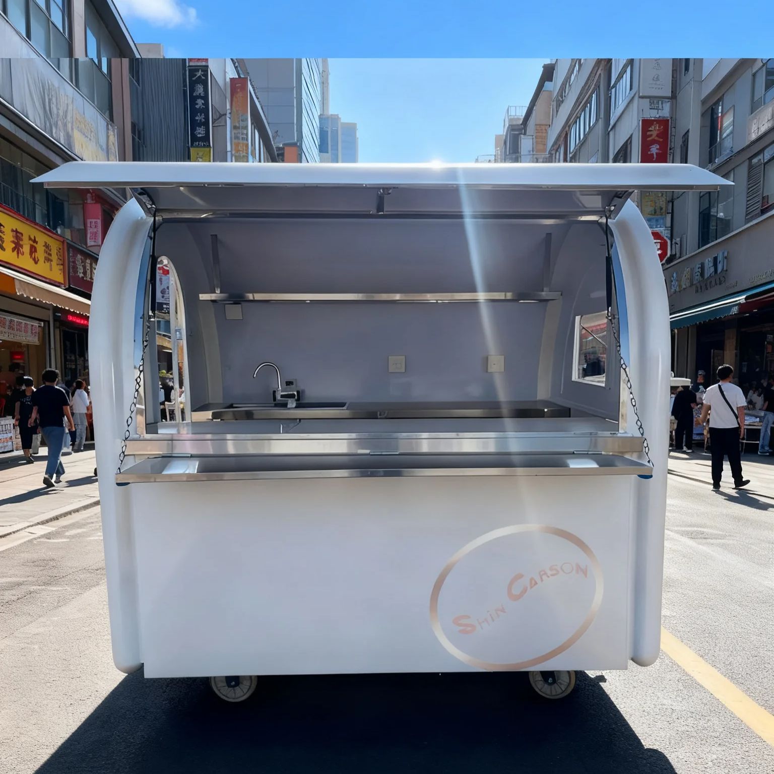 Food Snacks Business - Pazarlar ve Sergiler İçin Açık Hava