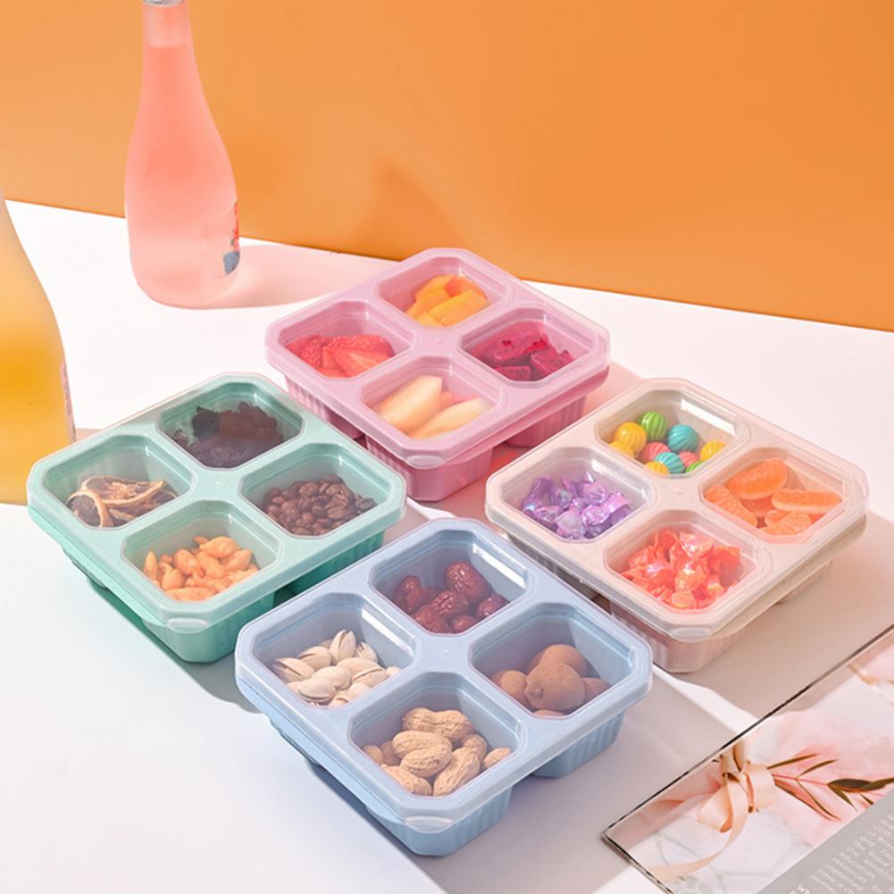 Food Prep Snacks - Atıştırmalık Bölmeli Kutu 4'lü Paket 4
