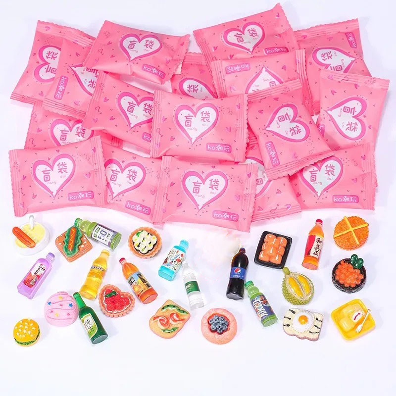 Food Halloween Snacks - Rastgele Stil Çanta Minyatür Gıda Oyuncakları