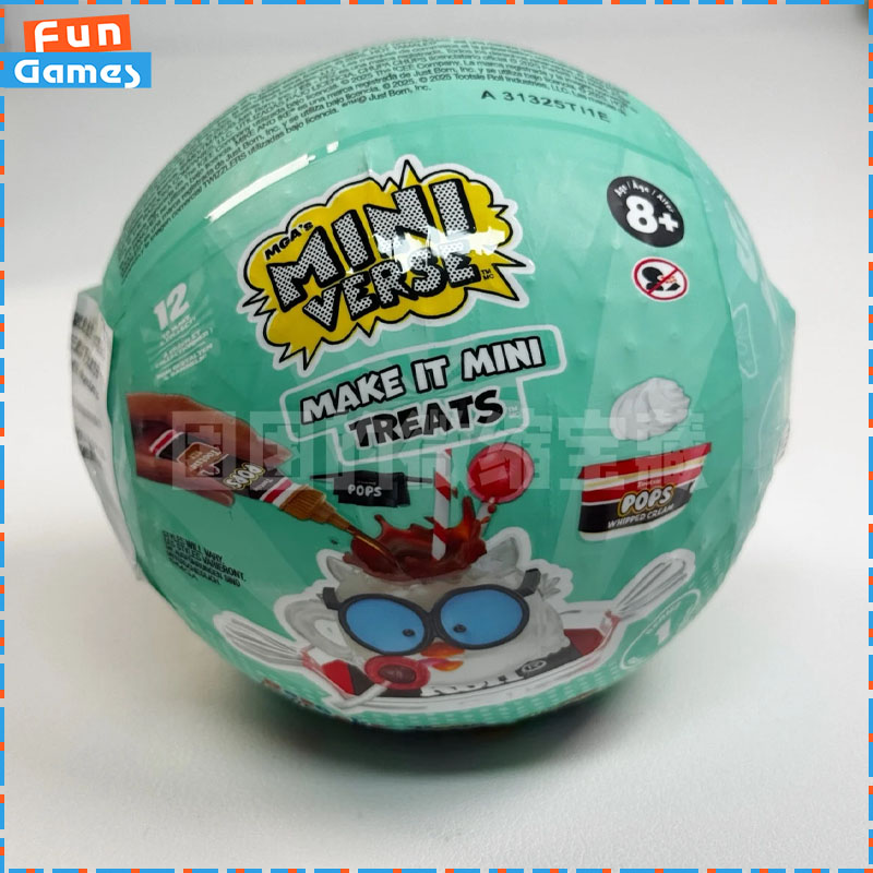 Food Halloween Snacks - MGA Miniverse Mini Kör Kutu Oyuncakları