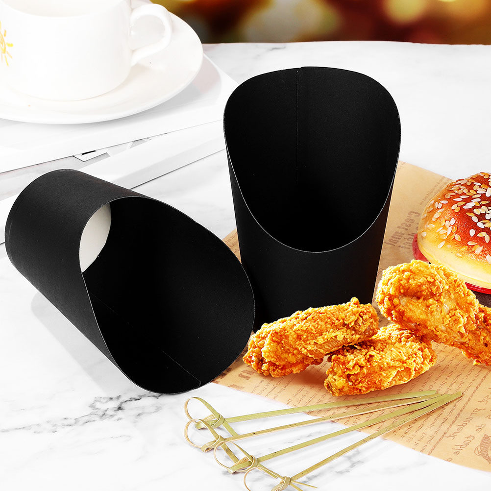 Food Snacks Candy - 50 Adet Fransız Patates Kızartması Tutucu