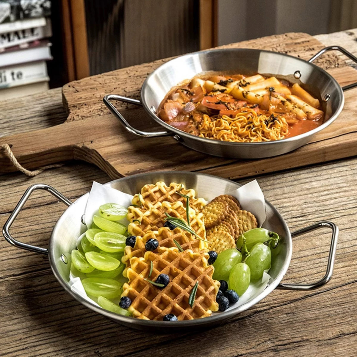 INS Paslanmaz Çelik Çift Saplı - Food Snacks For Picnic incelemesi ve fiyatı