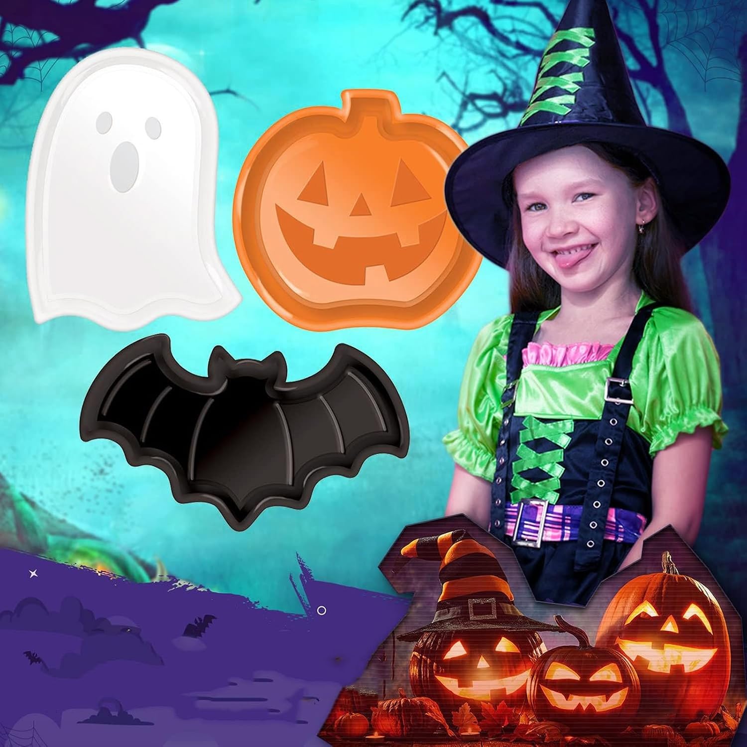 Sevimli Şekilli Cadılar Bayram - Food Halloween Snacks incelemesi ve fiyatı