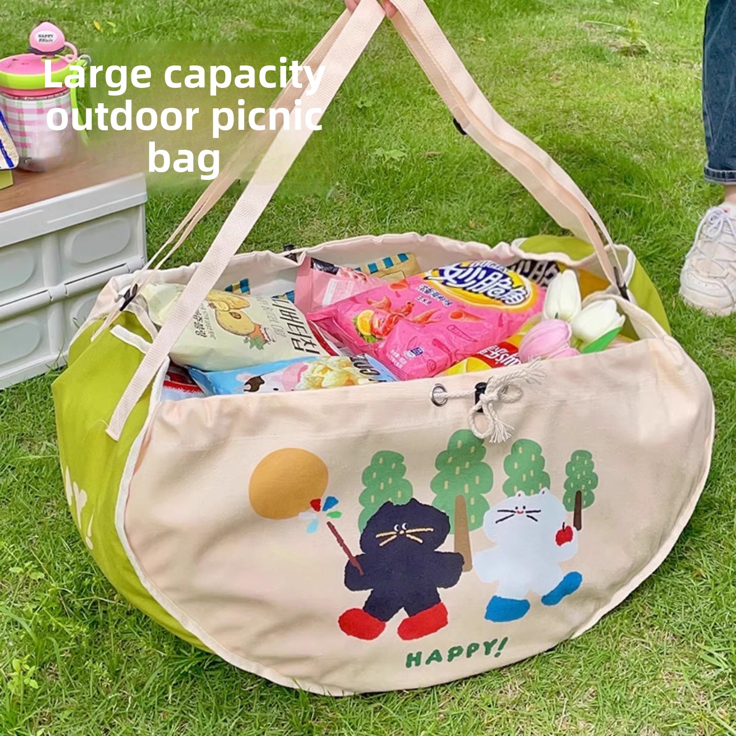 Büyük Kapasiteli Araba Saklama - Food Snacks For Picnic incelemesi ve fiyatı