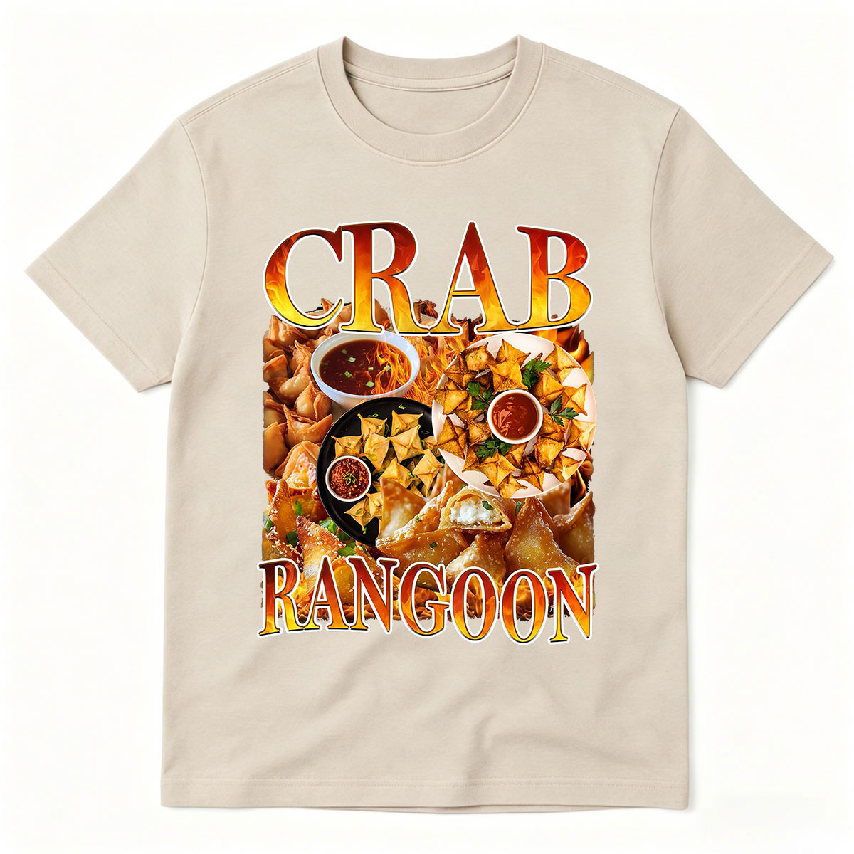 Yengeç Rangoon Vintage Gıda T- - Food Snacks With Fiber incelemesi ve fiyatı