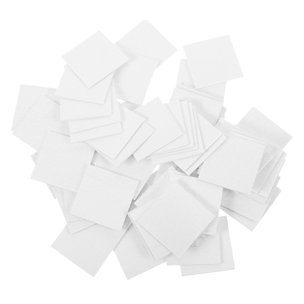 100 adet 3 cm Kare Beyaz Bitki - Food Snacks With Fiber incelemesi ve fiyatı