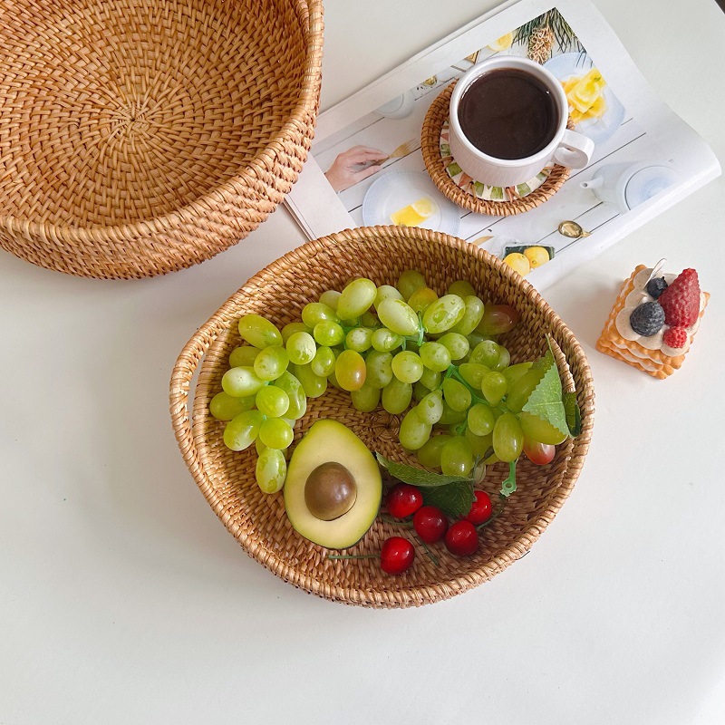 Vietnam Rattan Meyve Tabağı Ek - Food Snacks With Fiber incelemesi ve fiyatı