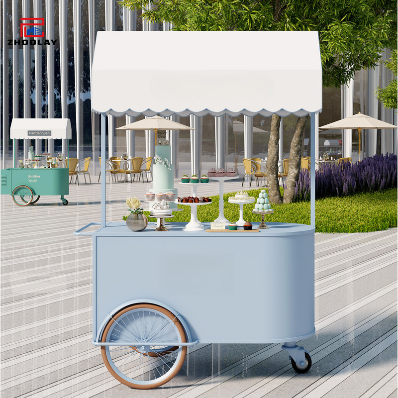 Taşınabilir Sokak Satış Standı - Food Snacks Business incelemesi ve fiyatı